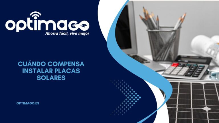 cuándo compensa instalar placas solares