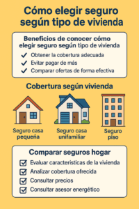 elegir seguro vivienda
